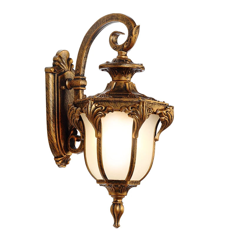 Applique da Esterno Vintage Europea in Alluminio - Impermeabile LED E27