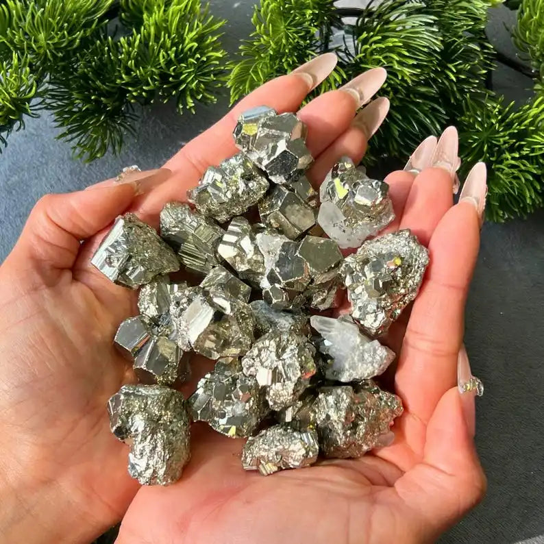 Pirite Naturale Grezza AAAA+ - Cristallo Minerale Dorato 10-200g