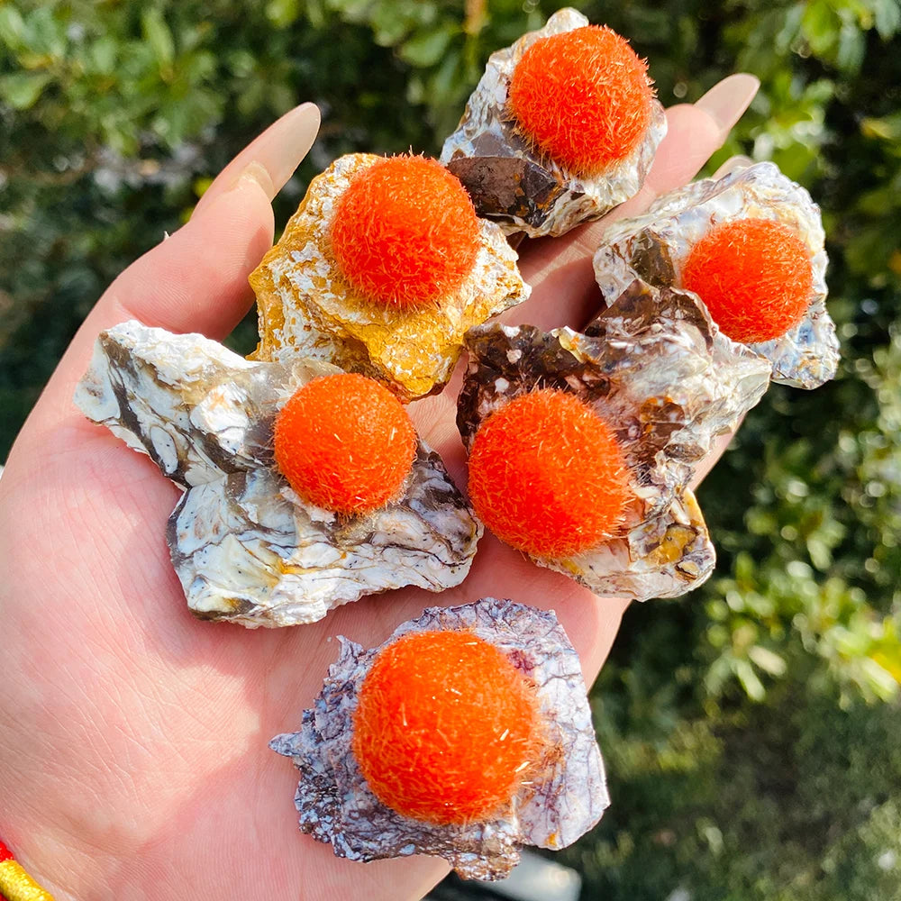 Zeolite Naturale Rara - Cluster di Cristalli Quarzo Specimen Minerale