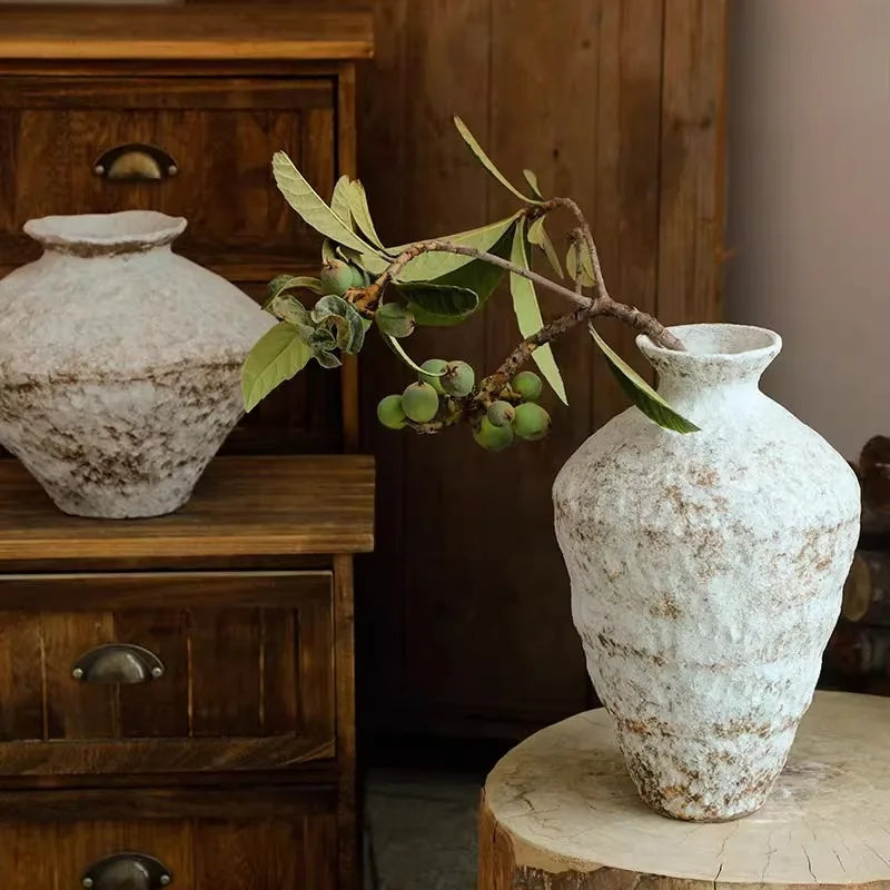 Vasi in Ceramica Stoneware Wabi-Sabi - Stile Retrò & Nostalgia
