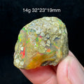 Opale Etiope Naturale Colorato - Da Conservare in Acqua Specimen Gemma