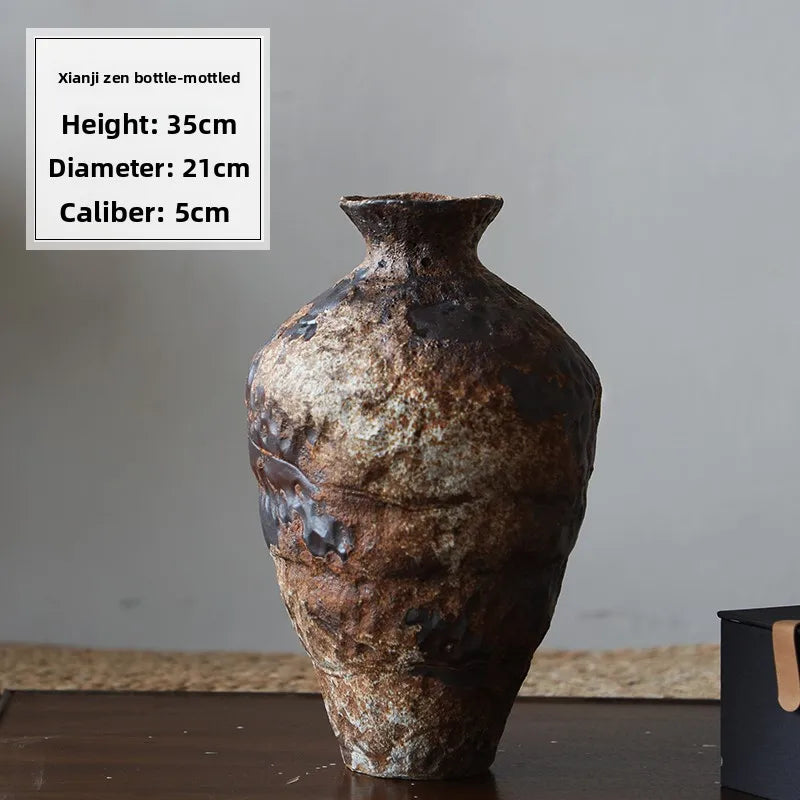 Vasi in Ceramica Stoneware Wabi-Sabi - Stile Retrò & Nostalgia