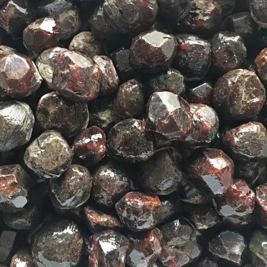 Granato Rosso Naturale Grezzo 100% - Cristallo Gemma Specimen Guarigione