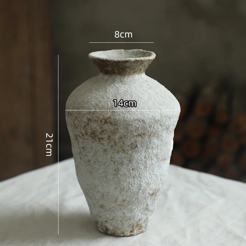 Vasi in Ceramica Stoneware Wabi-Sabi - Stile Retrò & Nostalgia