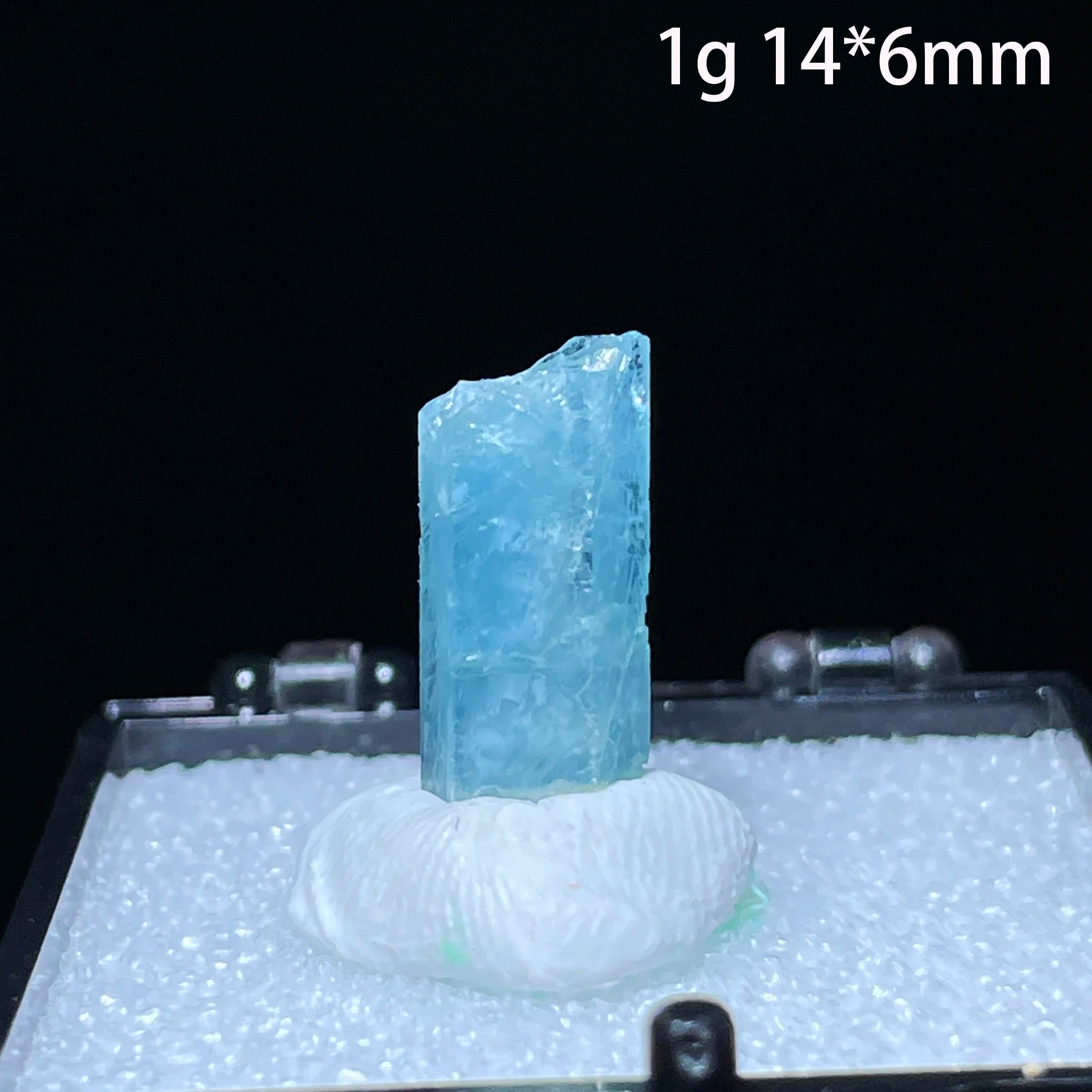 Acquamarina Naturale del Madagascar - Cristallo Grezzo Specimen Minerale