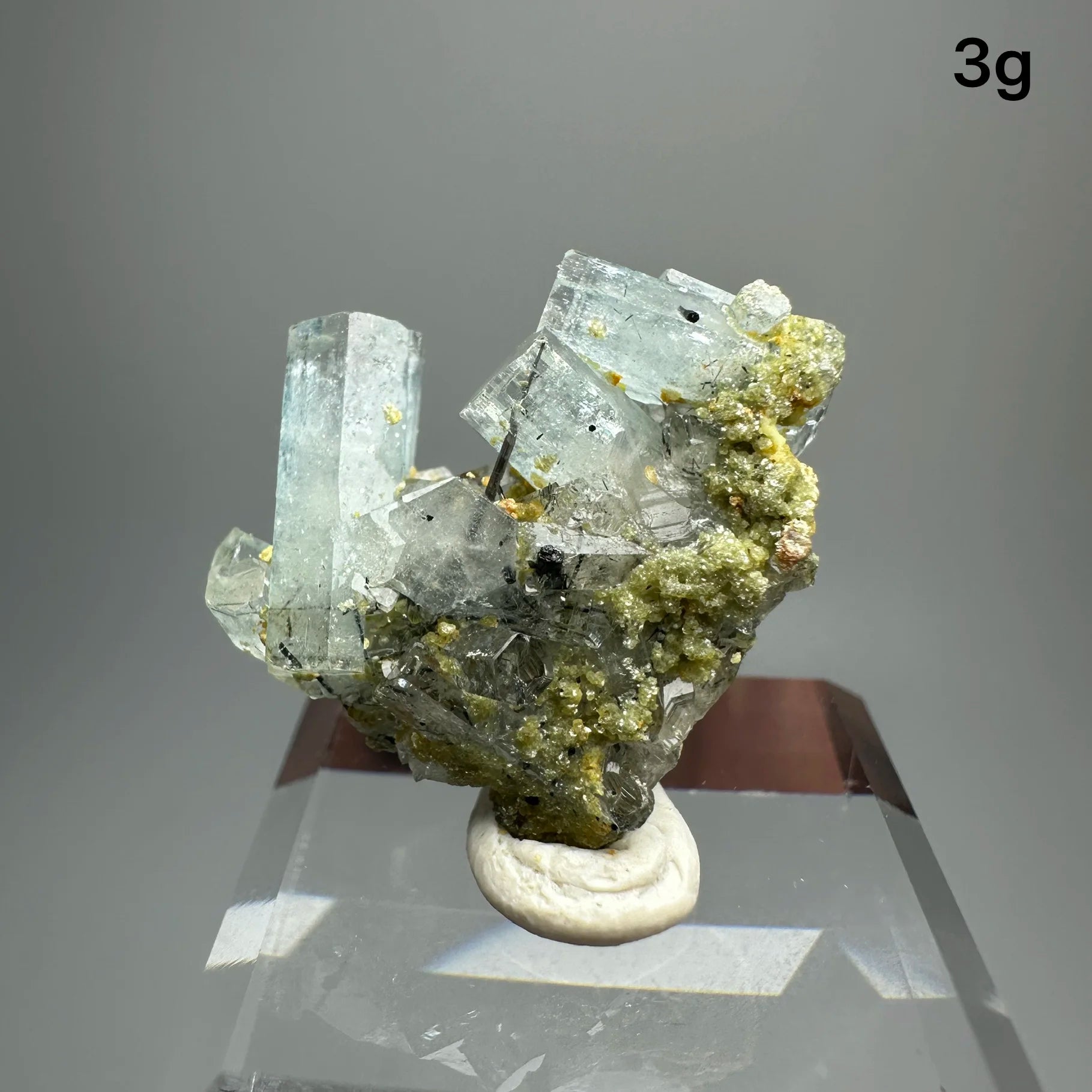 Acquamarina Naturale della Namibia - Cristallo Grezzo Specimen Minerale