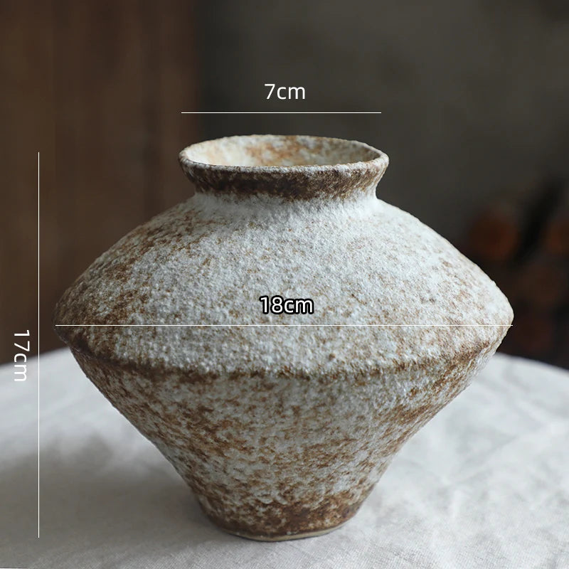 Vasi in Ceramica Stoneware Wabi-Sabi - Stile Retrò & Nostalgia