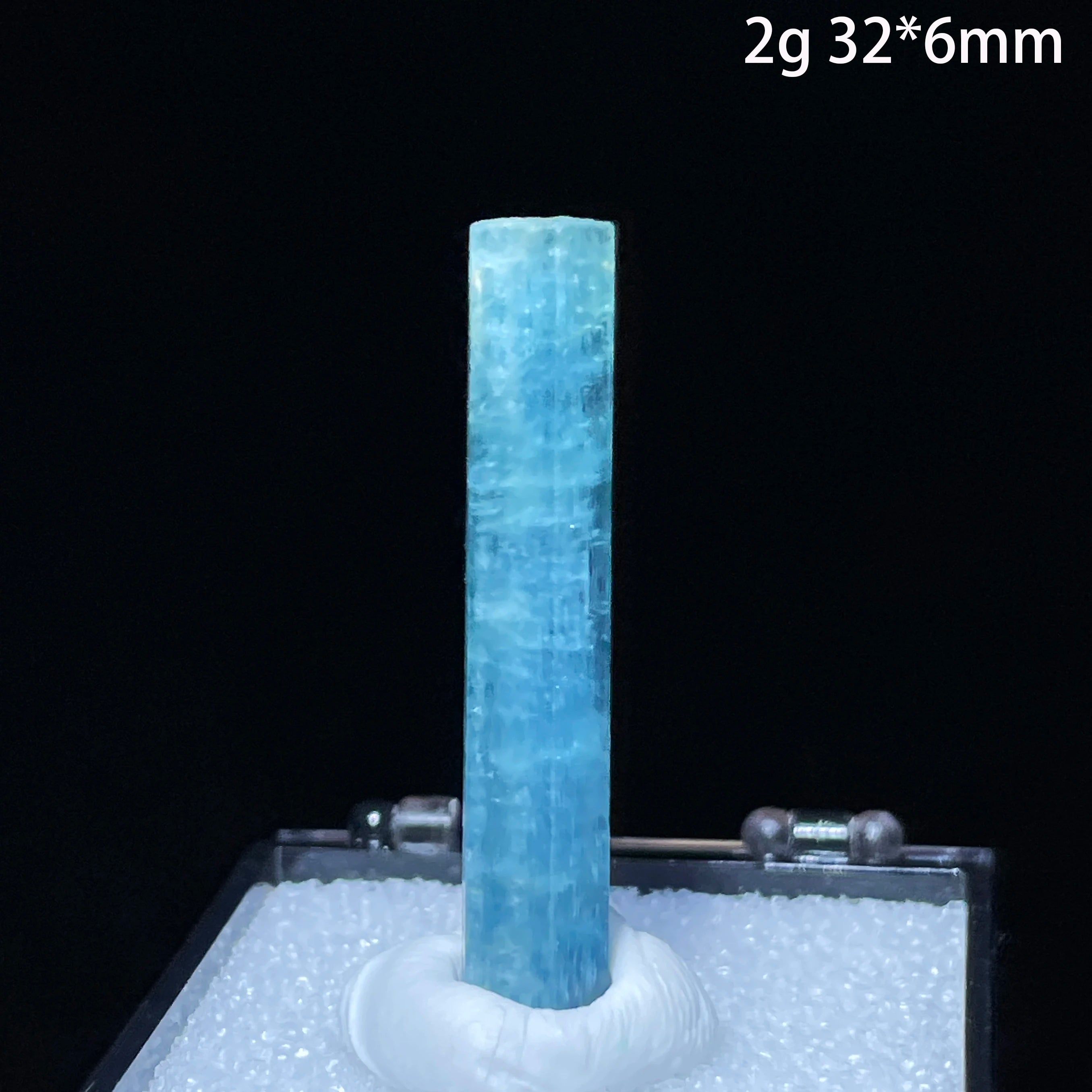 Acquamarina Naturale del Madagascar - Cristallo Grezzo Specimen Minerale