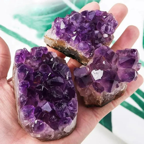 Ametista Naturale Grezza - Cristallo Viola Quarzo Reiki Guarigione 25-40mm
