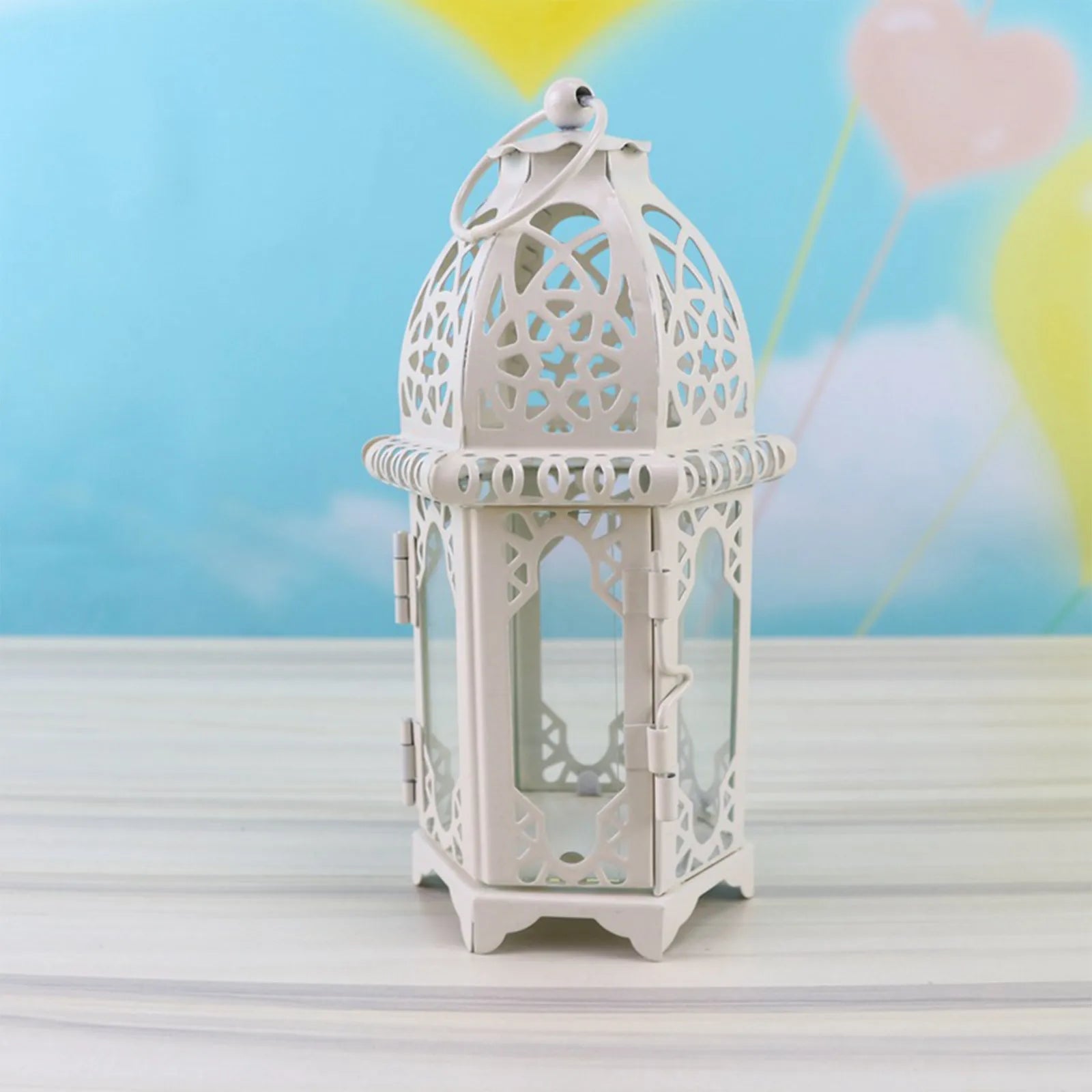 Portacandela Lanterna Vintage Stile Marocchino - Decorazione per Feste e Casa