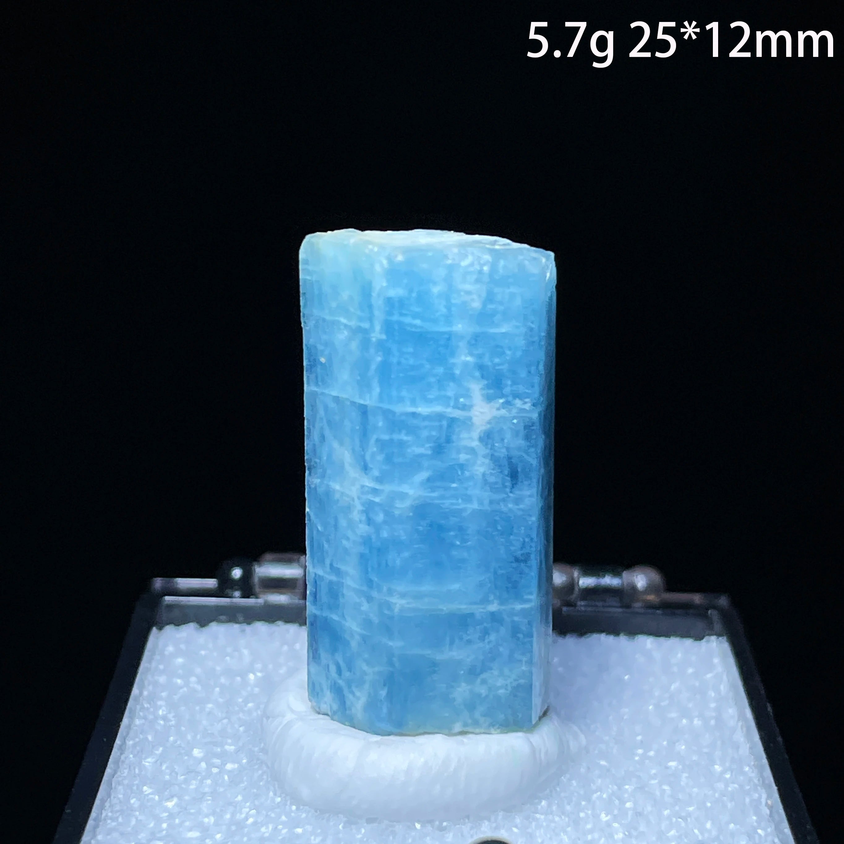 Acquamarina Naturale del Madagascar - Cristallo Grezzo Specimen Minerale