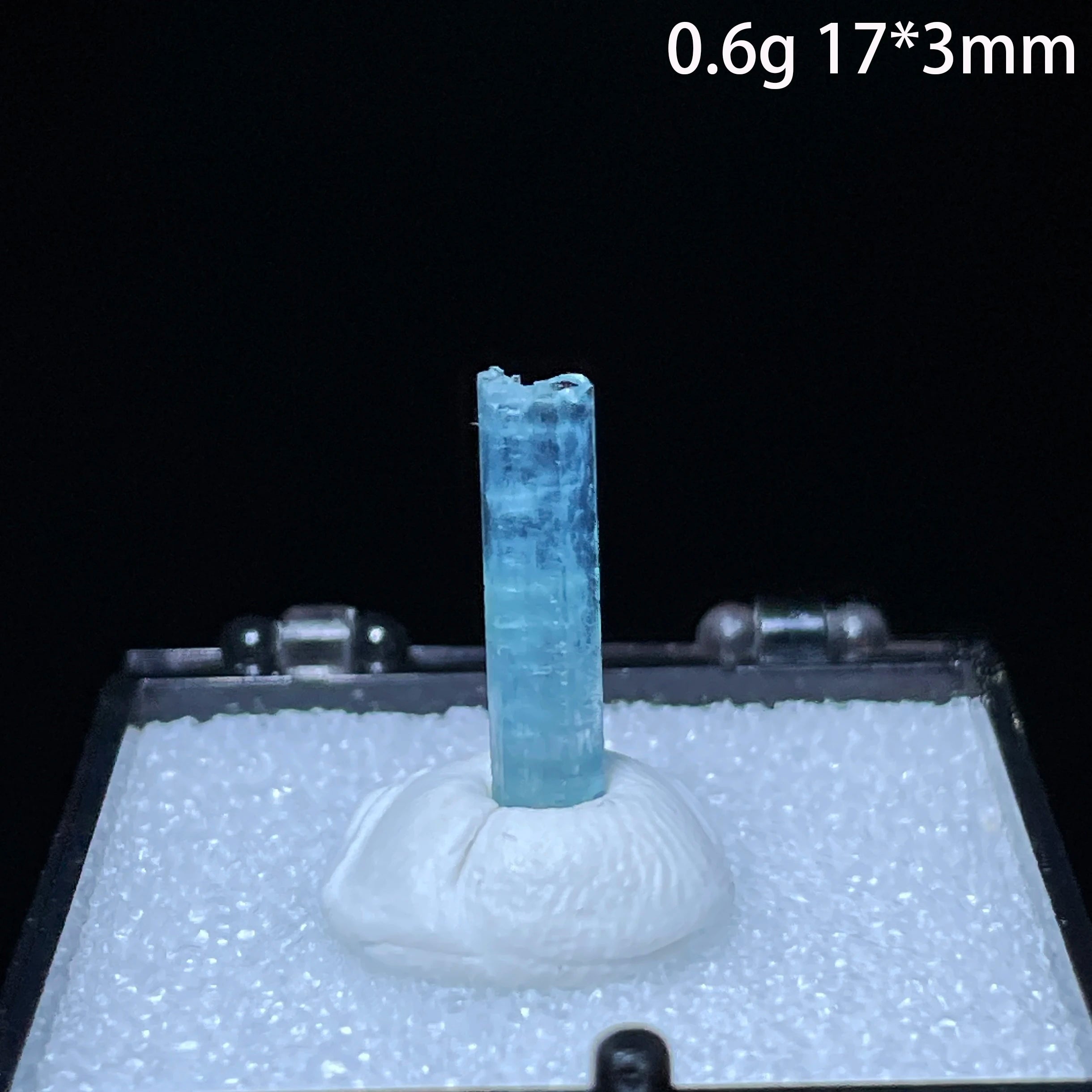 Acquamarina Naturale del Madagascar - Cristallo Grezzo Specimen Minerale