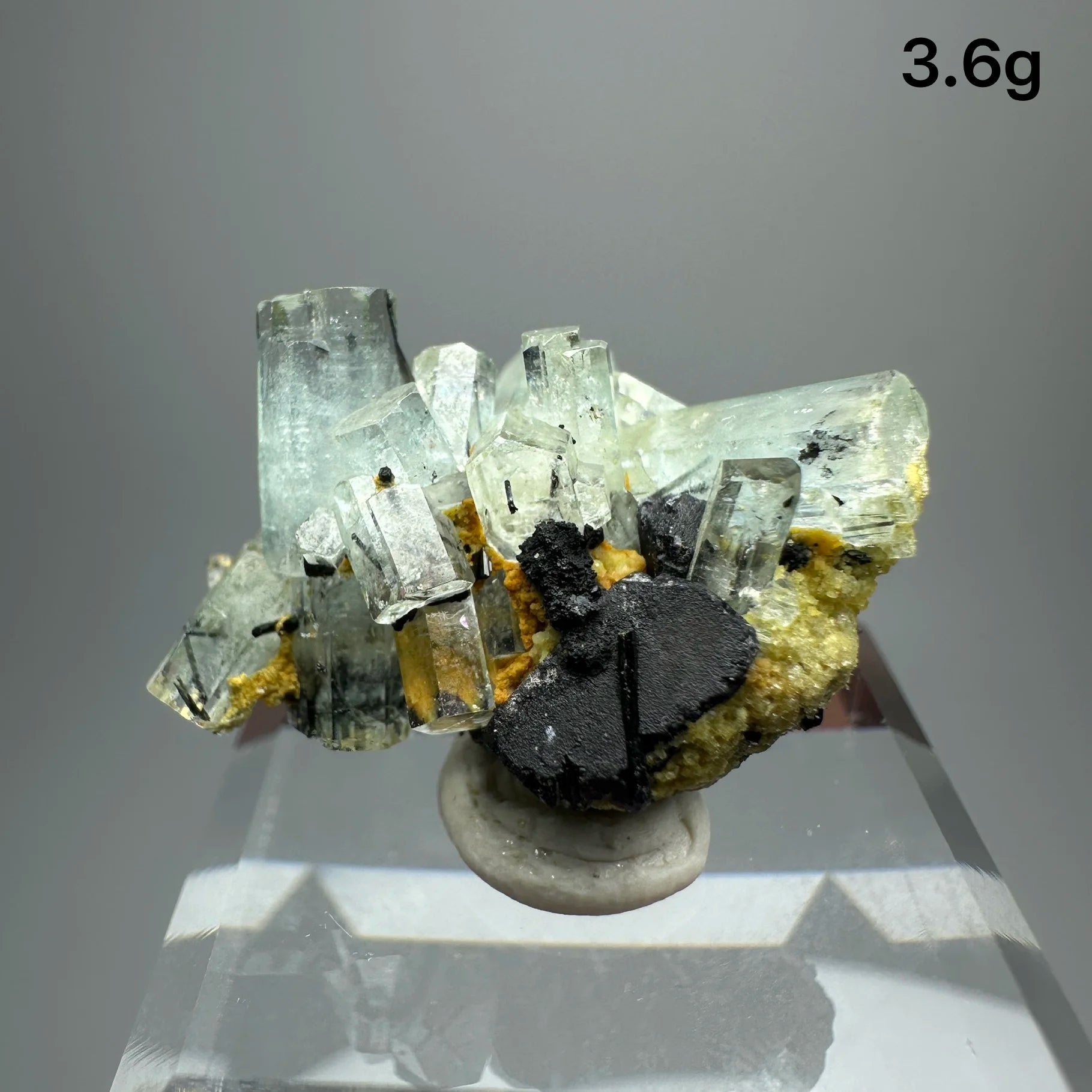 Acquamarina Naturale della Namibia - Cristallo Grezzo Specimen Minerale