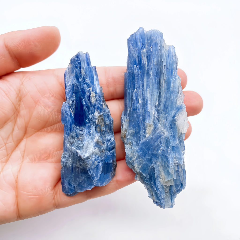 Cianite Naturale Grezza - Cristallo Minerale Specimen Reiki 2-6cm