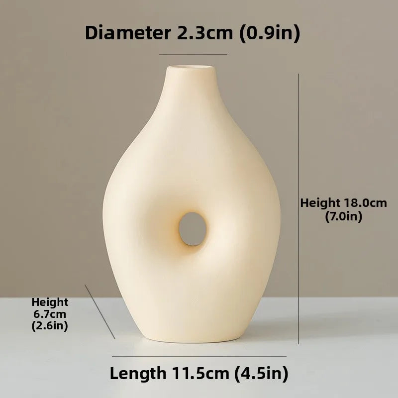 Collezione Vasi in Ceramica dal Design Nordico - Minimal & Chic