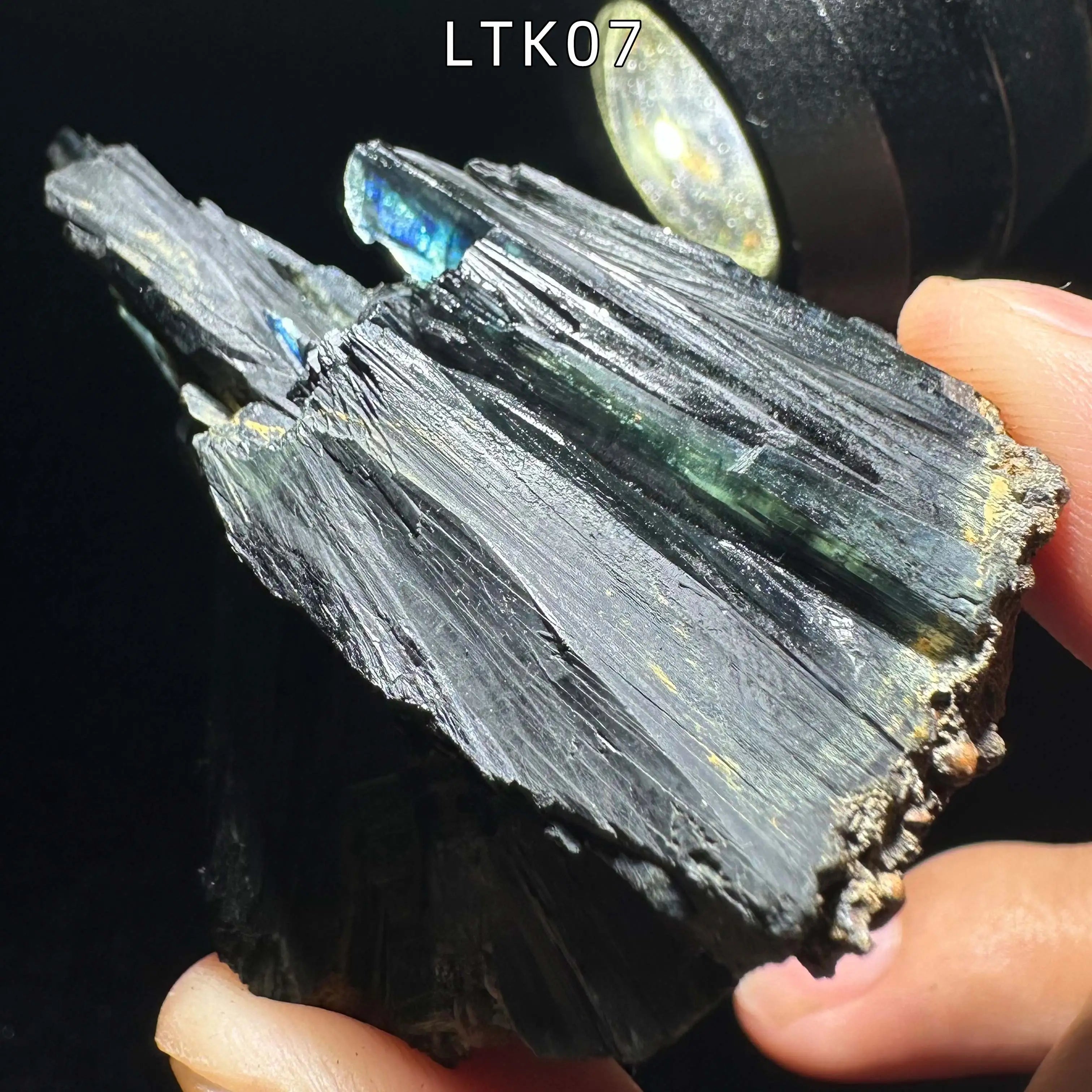 Vivianite Blu Naturale del Brasile - Raro Minerale Specimen Cristallo