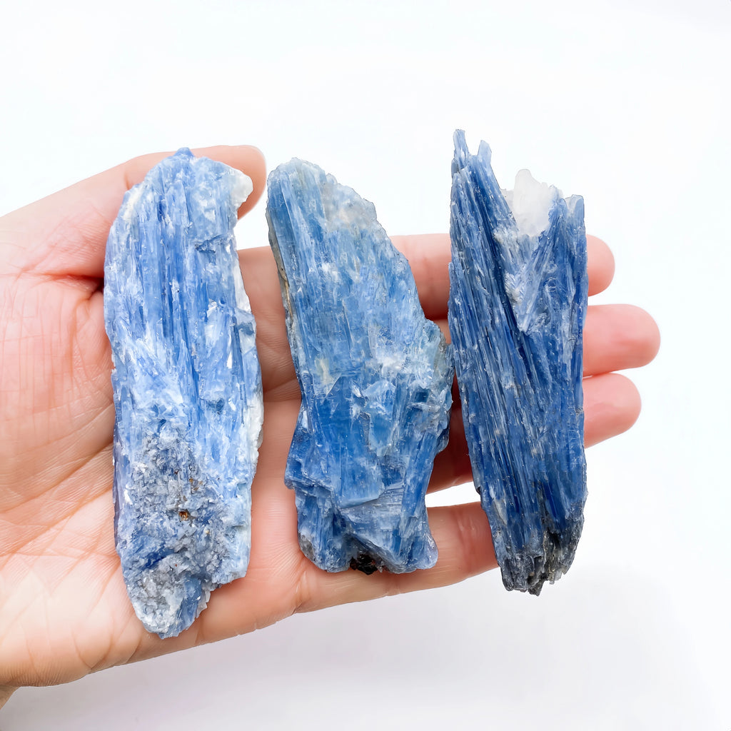 Cianite Naturale Grezza - Cristallo Minerale Specimen Reiki 2-6cm