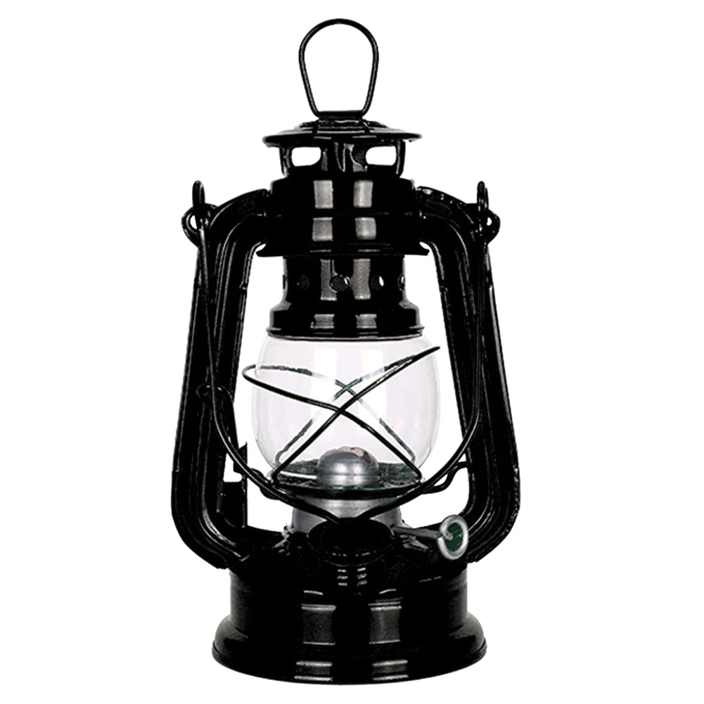 Lanterna da Campeggio Vintage in Metallo - Stile Kerosene con Manico
