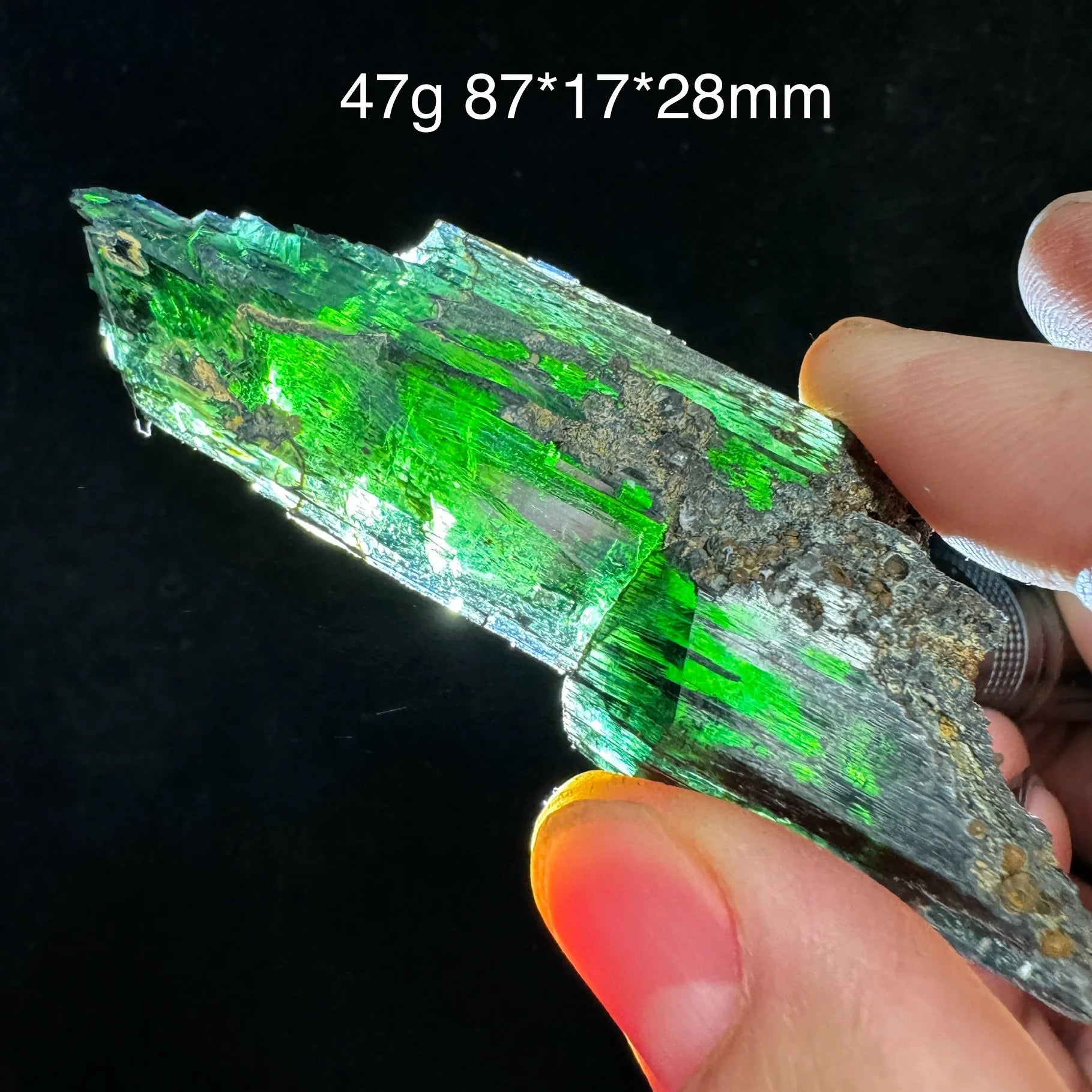 Natural Rare Brazil Vivianite Blue Ironearth Mineral Specimen Healing Quartz Crystals Stone Rock Gemstone Home Decor