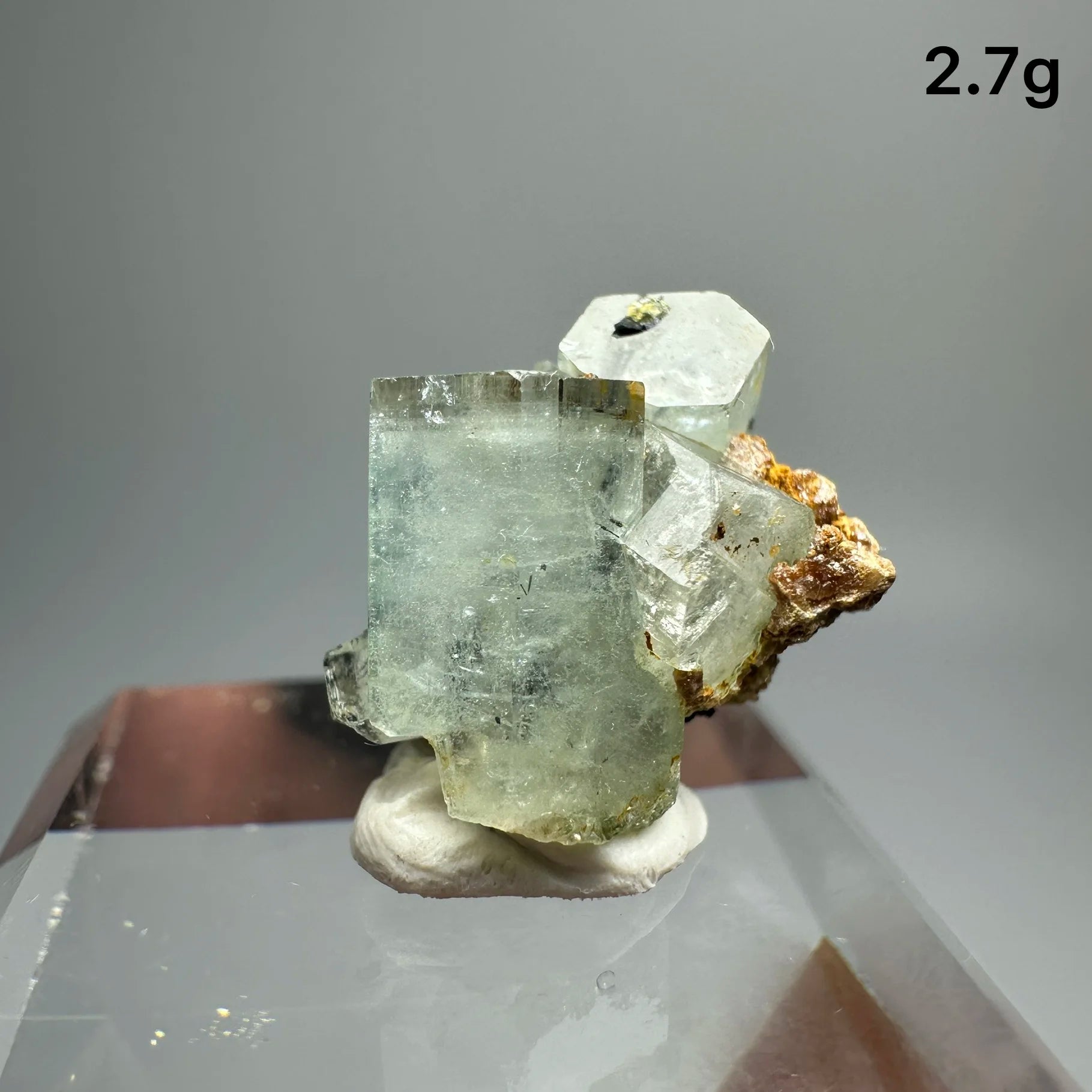 Acquamarina Naturale della Namibia - Cristallo Grezzo Specimen Minerale