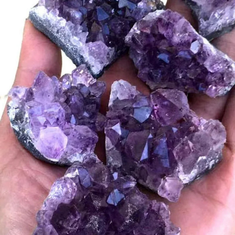 Ametista Naturale Grezza - Cristallo Viola Quarzo Reiki Guarigione 25-40mm