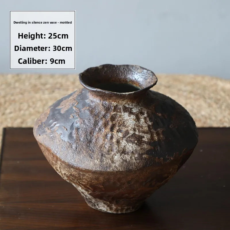 Vasi in Ceramica Stoneware Wabi-Sabi - Stile Retrò & Nostalgia
